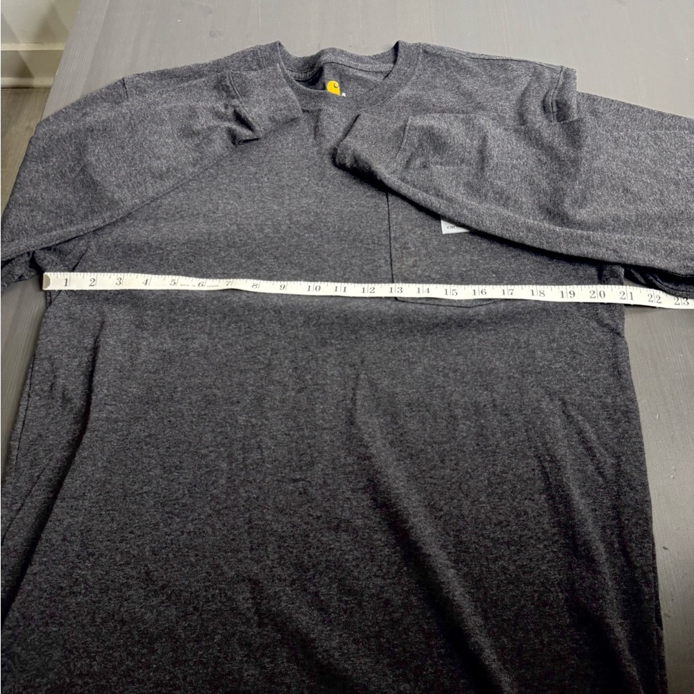 Carhartt Men’s Force Relaxed Fit Long Sleeve T-shirt - Picture 6 of 8